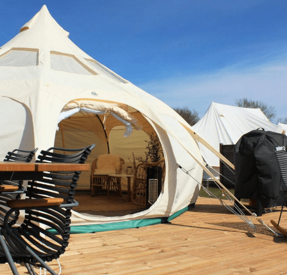 glamping telt