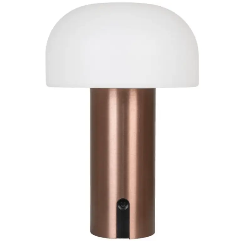 kopper bordlampe