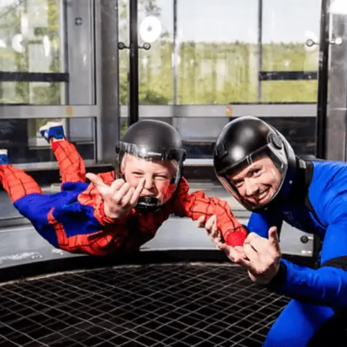 indoor skydiving for boern