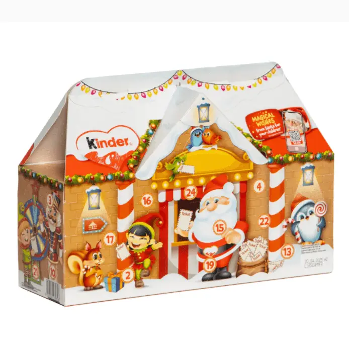 kinder julekalender hus